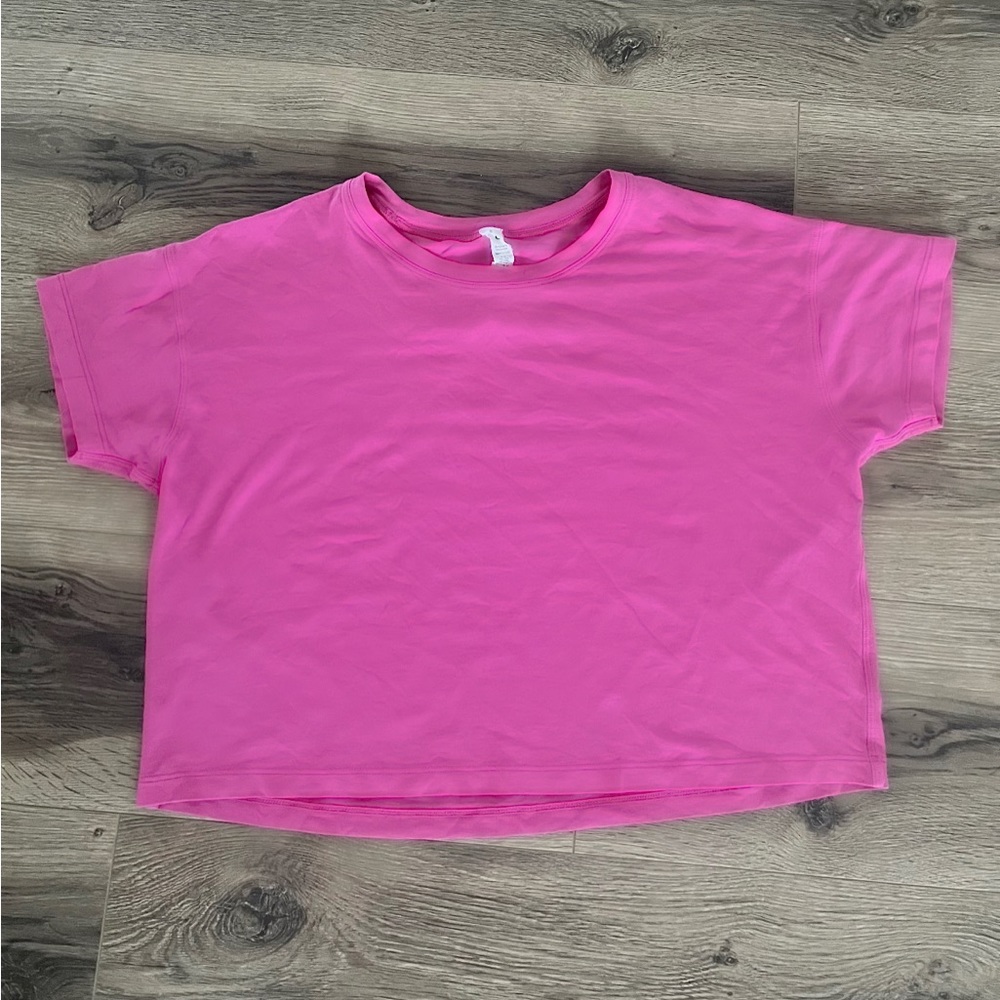 Lululemon Cates Tee Sonic Pink